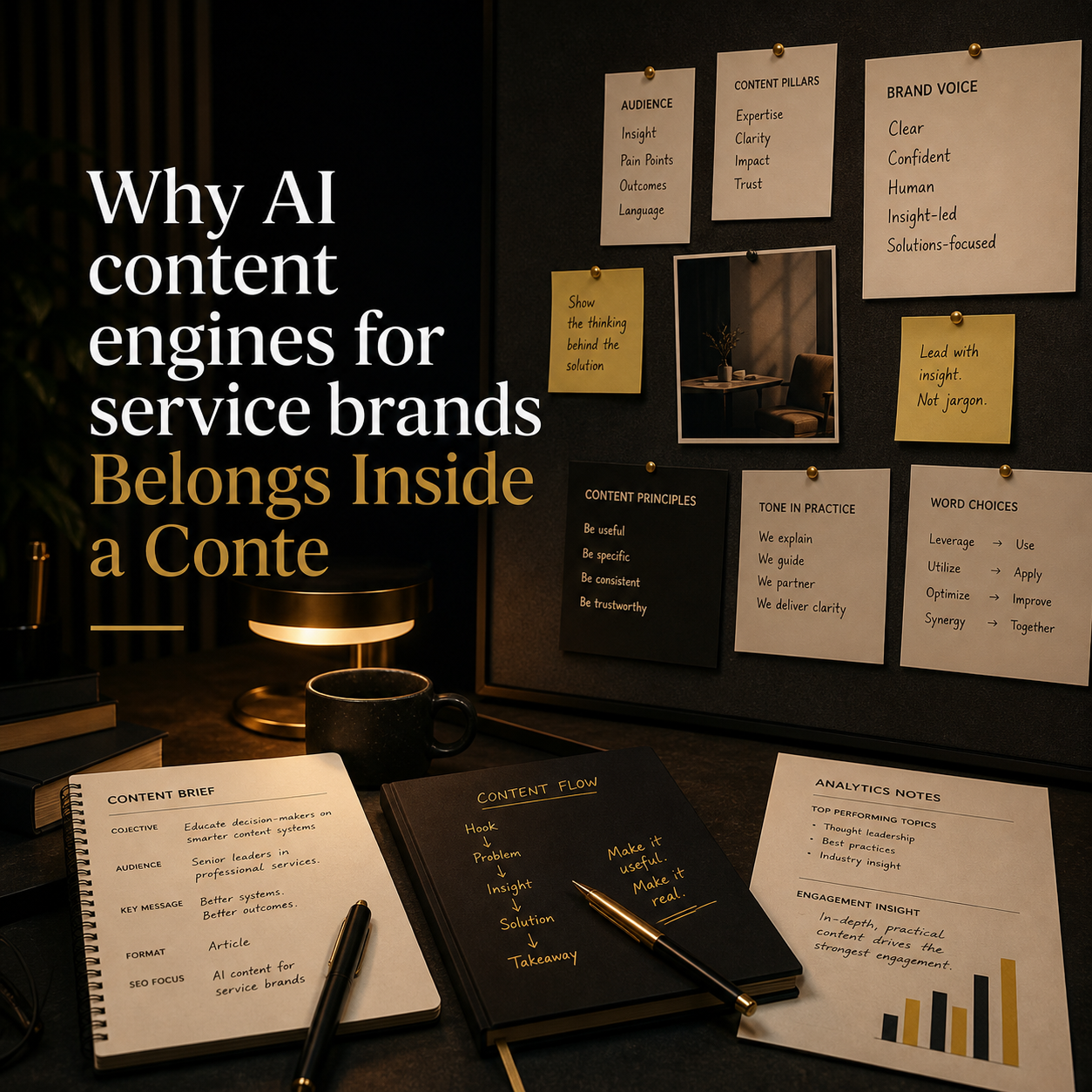 Why AI content engines for service brands Belongs Inside a Content Engine