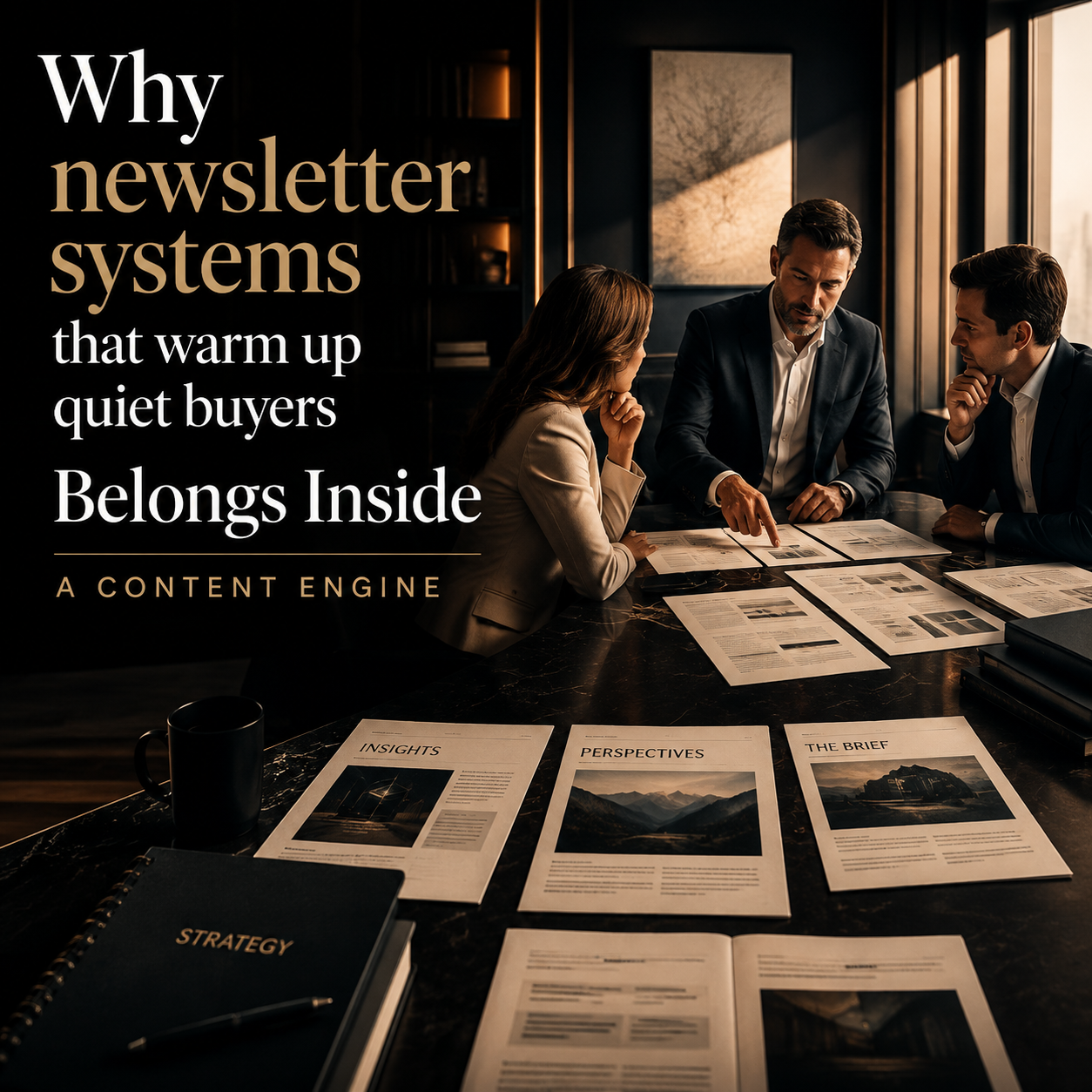 Why newsletter systems that warm up quiet buyers Belongs Inside a Content Engine